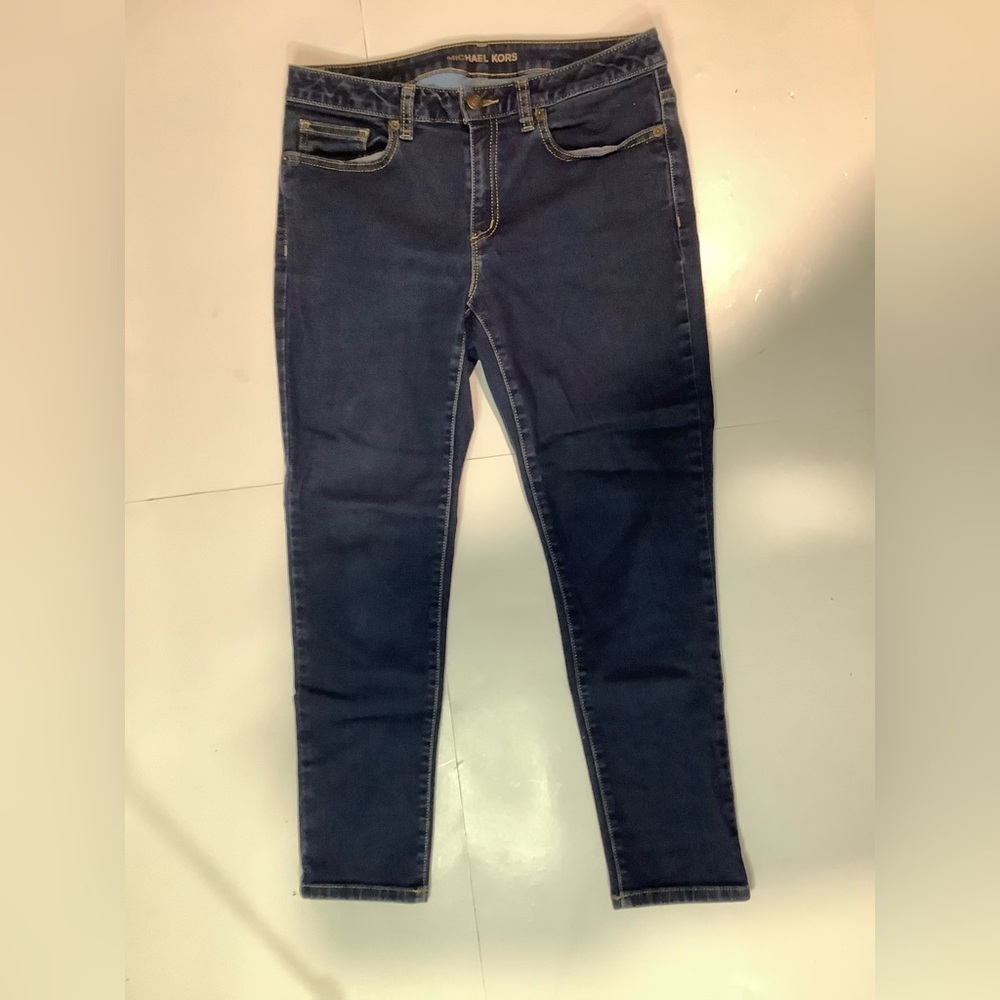 Michael Kors Collection Blue Skinny Jeans Classic Denim - Picture 6 of 6